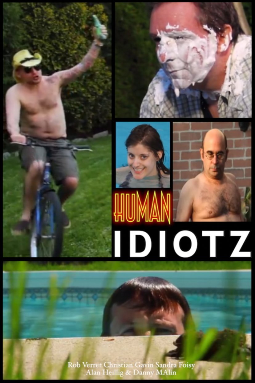 Still of Alan Heillig, Danny MAlin, Robert Verret, Christian Gavin and Sandra Foisy in Human Idiotz (2012)