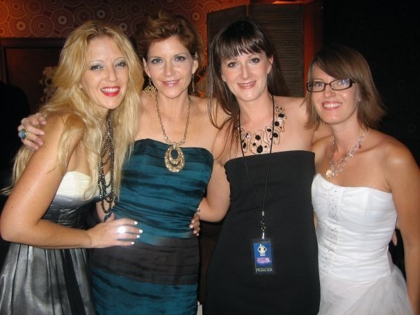 Rebecca Mink, Melinda McGraw, Kresta Lins and Taryn Hipwell at Environmental Media Awards