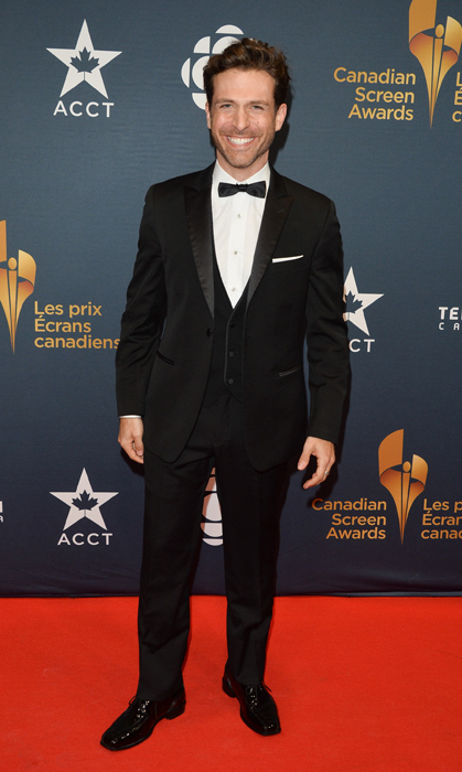 David Julian Hirsh, Best Actor Nominee at The 2015 Canadian Screen Awards.