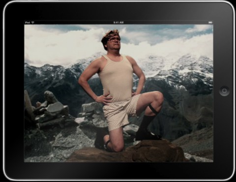 Tom Konkle starring in iPad Interactive film 