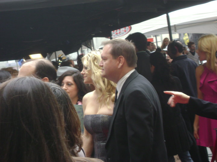 Tom Konkle and Brittney Powell Red Carpet Streamy Awards 2009