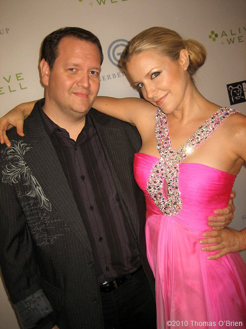 Tom Konkle and Brittney Powell Charity Event Red Carpet