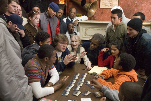 Still of Yasiin Bey and Jack Black in Be Kind Rewind (2008)