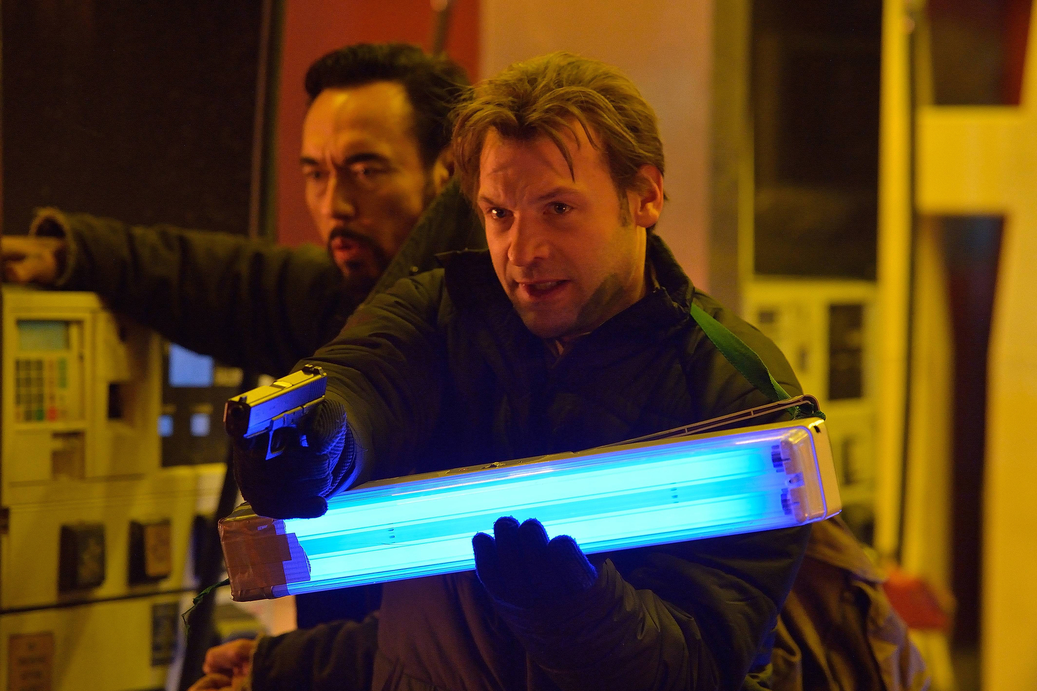 Still of Kevin Durand and Corey Stoll in The Strain (2014)