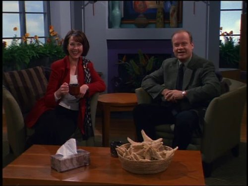 Still of Kelsey Grammer and Harriet Sansom Harris in Frasier (1993)