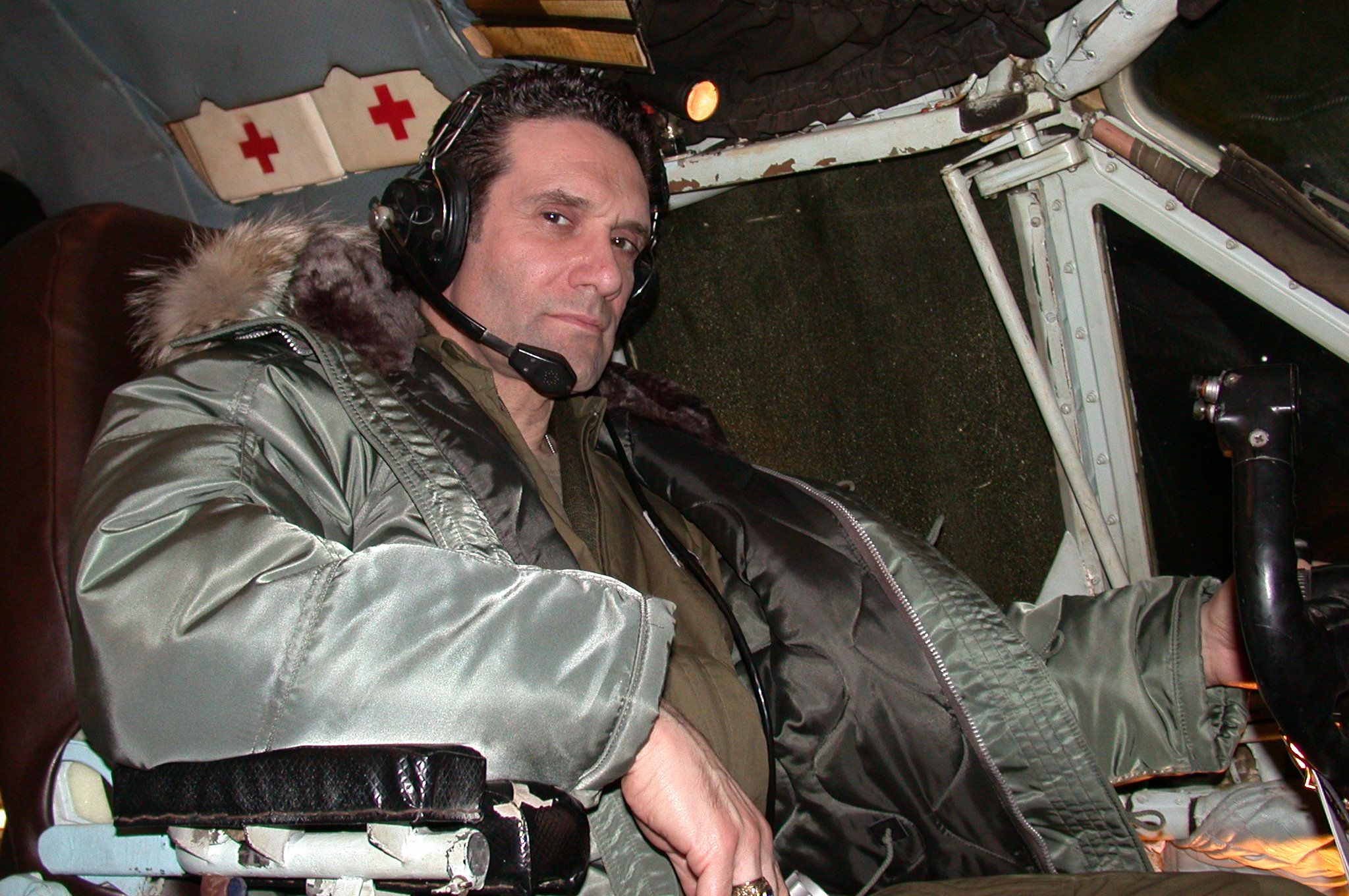 ANTHONY CRIVELLO as PILOT in director Ron Krauss's ALIEN HUNTER