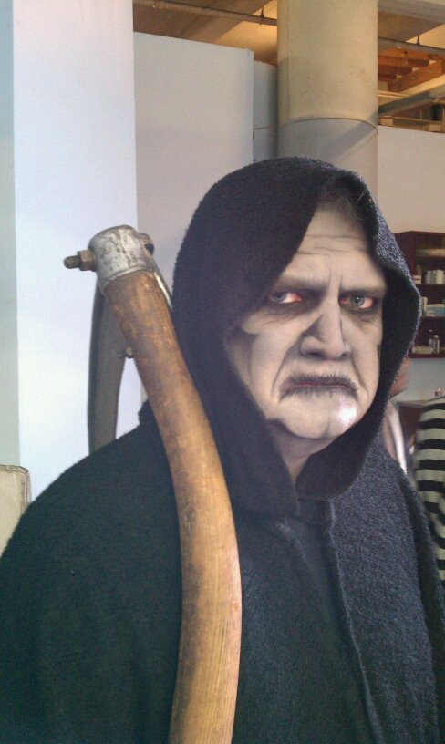 Tom Konkle as Grim Reaper from Ask Grim series