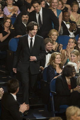 James Marsh accepts the Oscar® for Best Documentary Feature for 