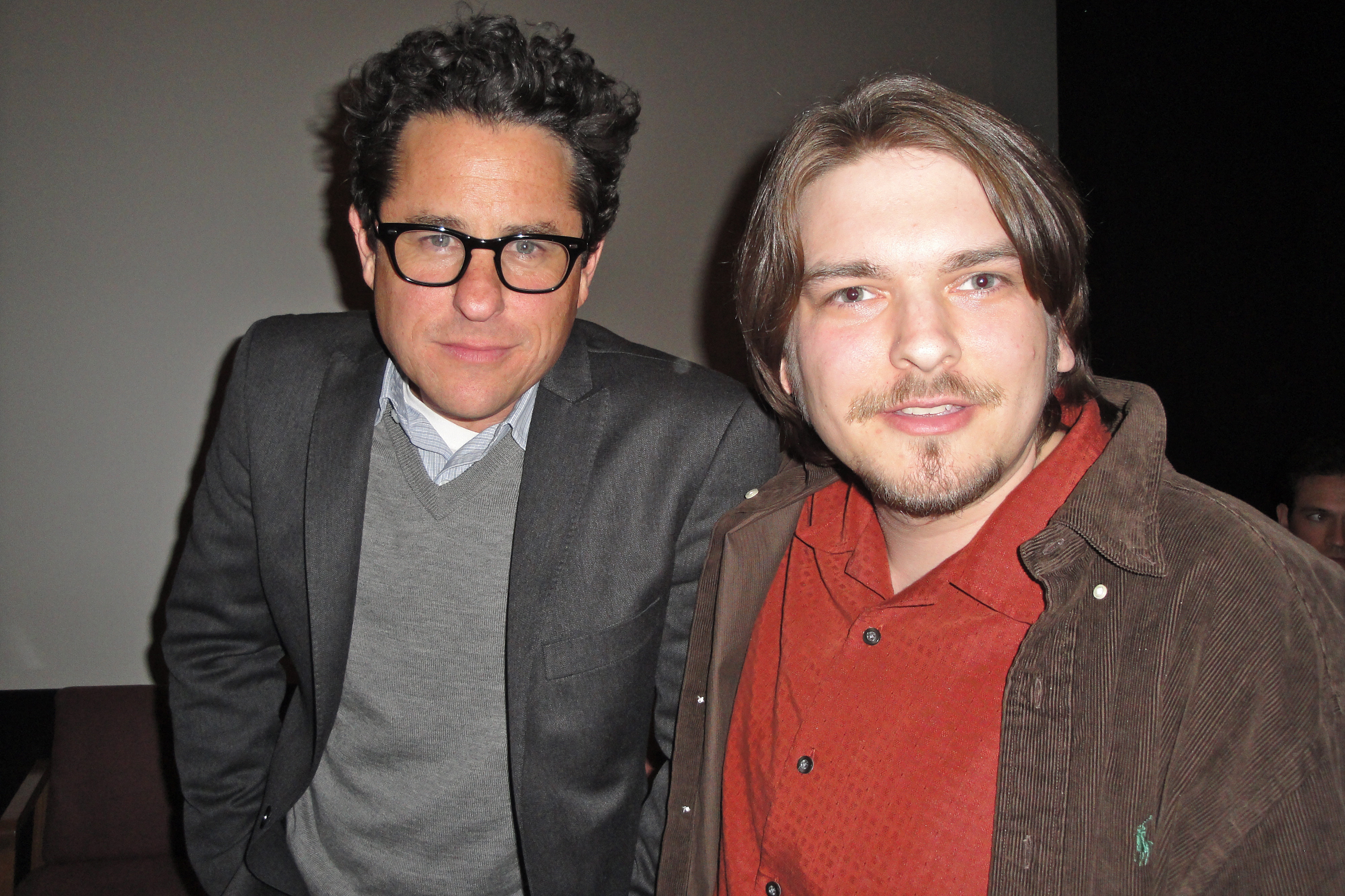 Tyler Norman and J.J. Abrams at screening of 