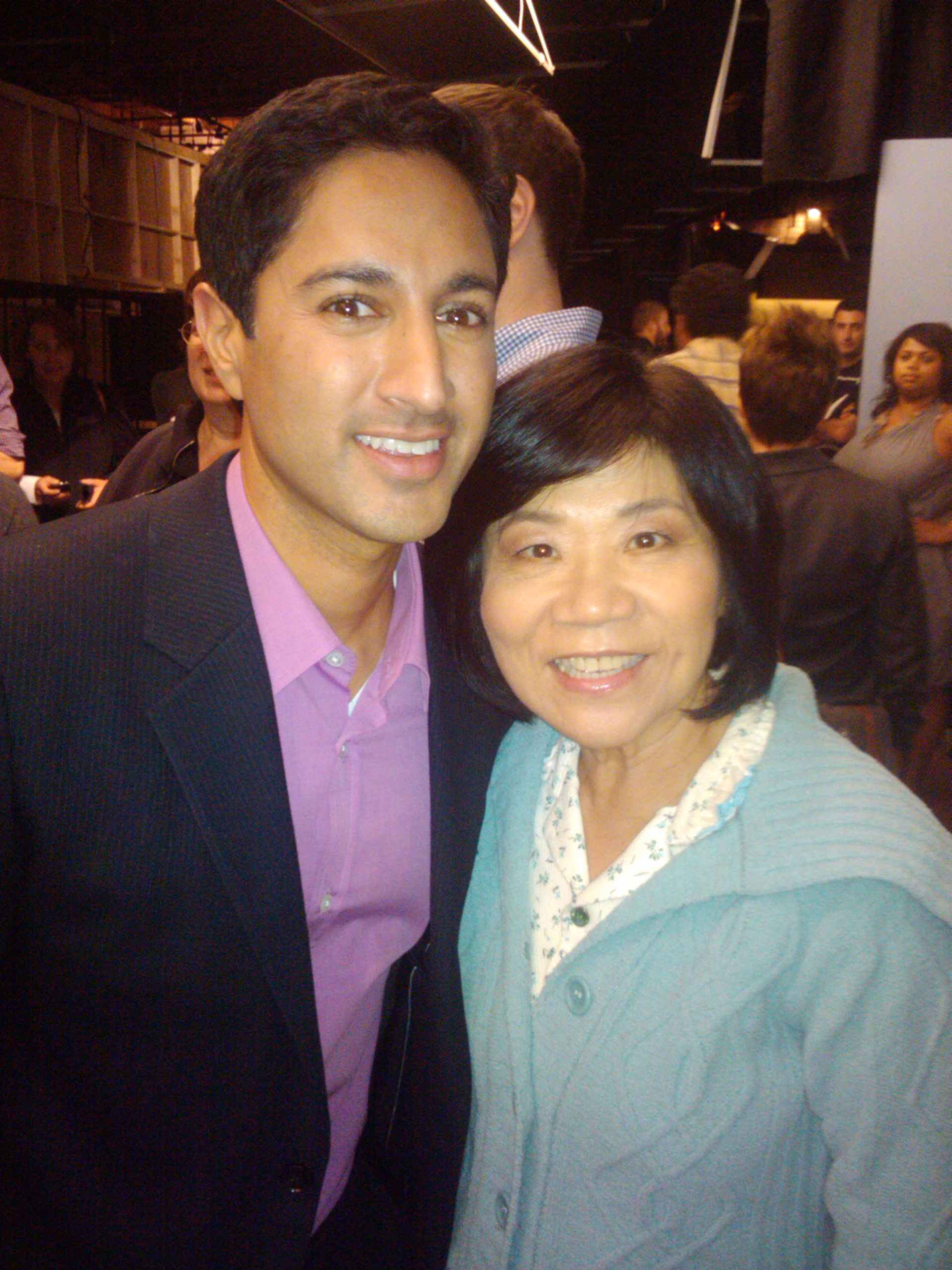 Cici Lau and Maulik Pancholy in Whitney
