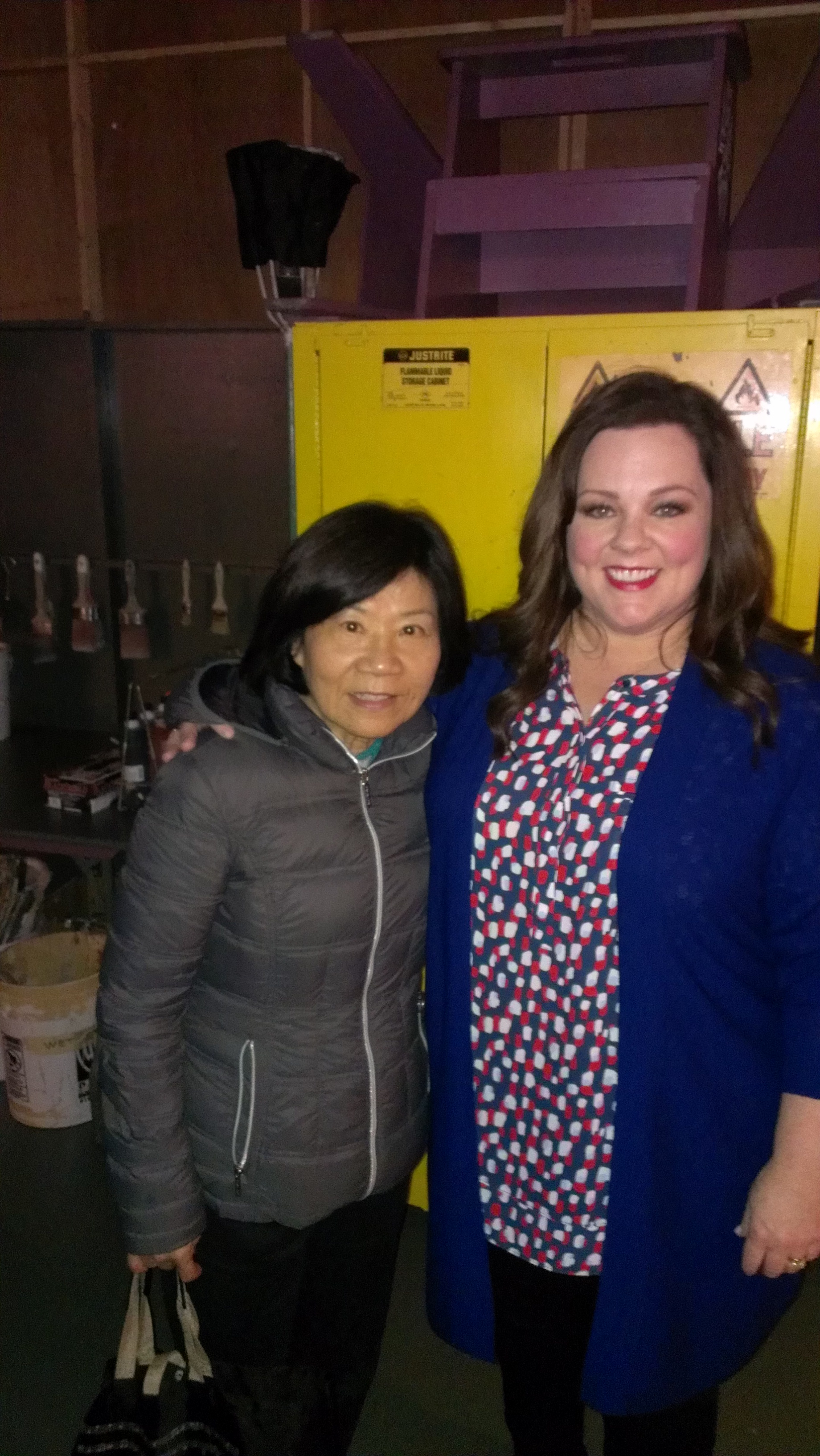 Cici Lau with Melissa McCathay in 