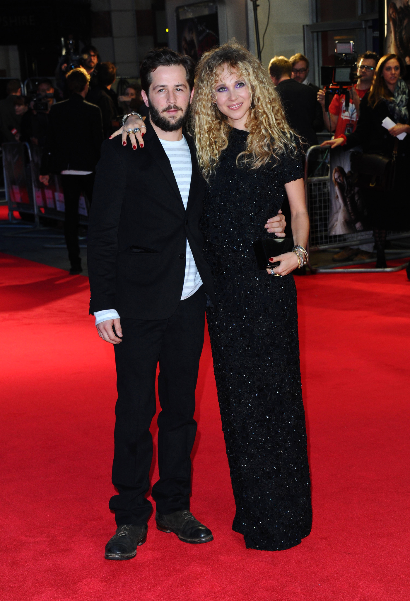Michael Angarano and Juno Temple at event of Horns (2013)