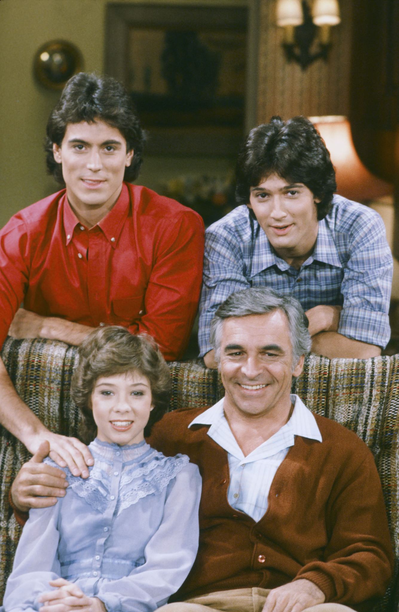 Still of Megan Follows, John Mengatti and Donnelly Rhodes in The Facts of Life: Jo's Cousin (1982)