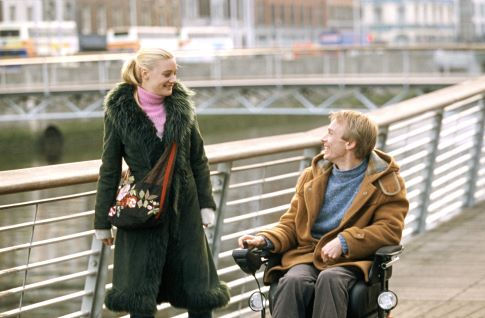 Still of Romola Garai and Steven Robertson in Inside I'm Dancing (2004)