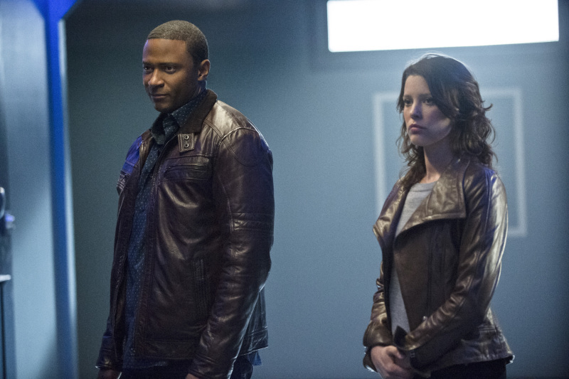 Still of David Ramsey and Audrey Marie Anderson in Strele (2012)
