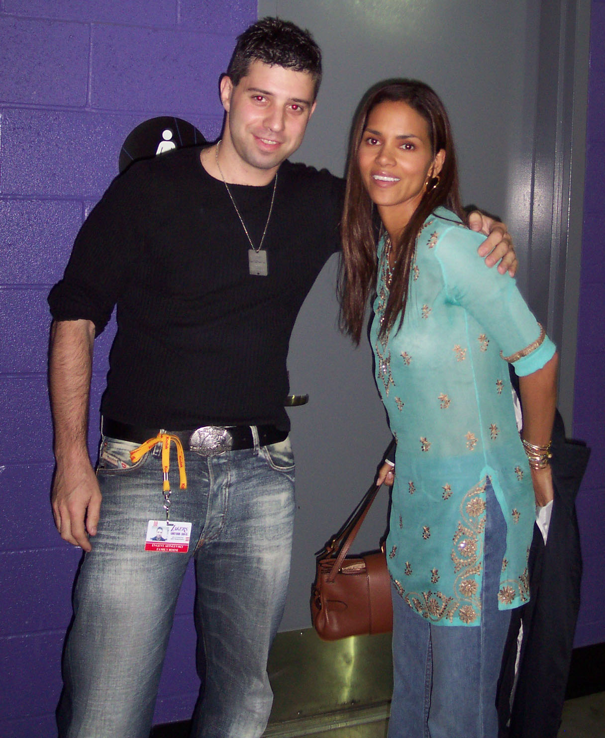 Director/producer Evgeny Afineevsky and Oscar winner actress Halle Berry.