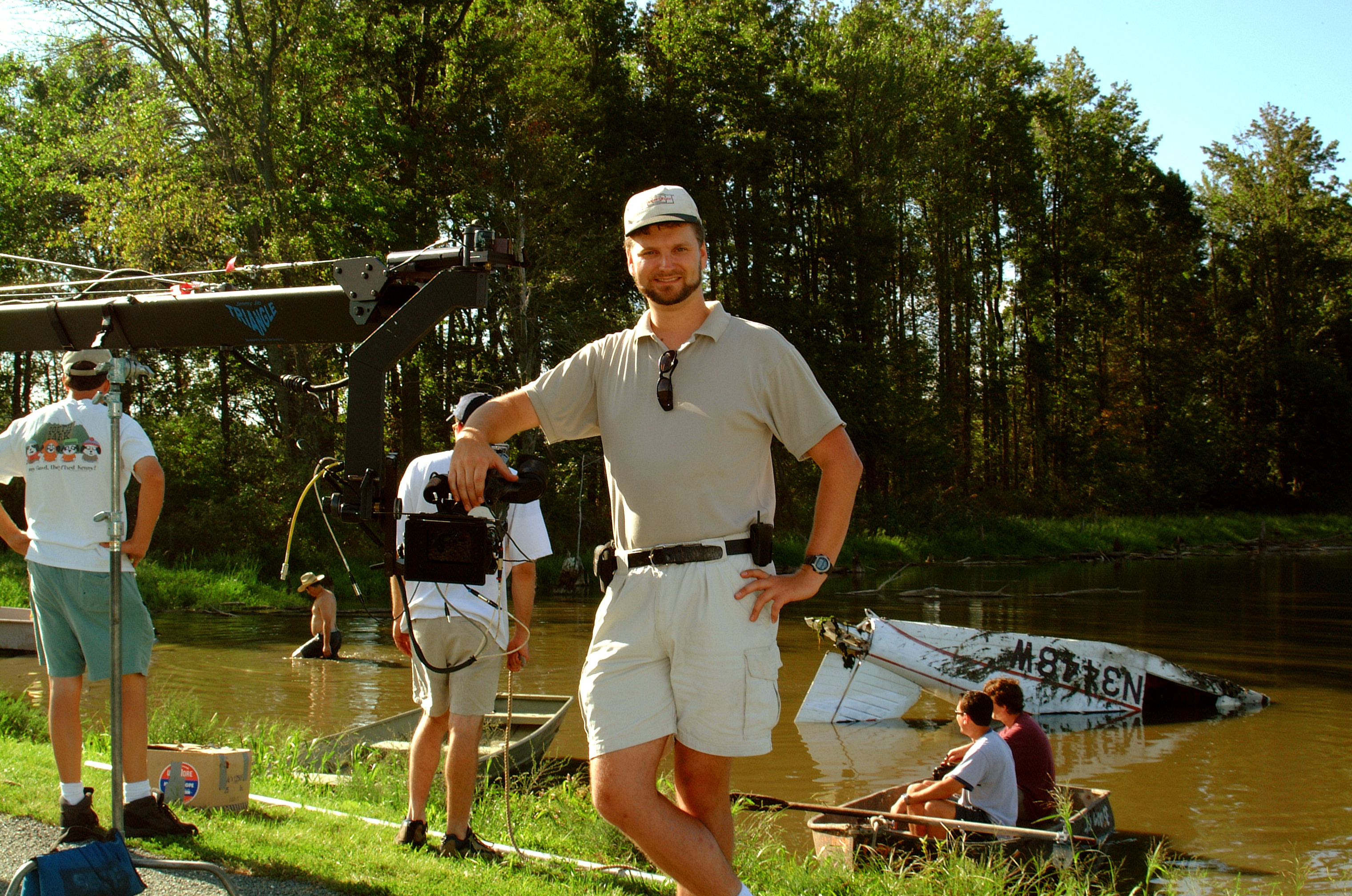 Lars was a Jib Operator for Vital Signs on Discovery. nothing like a plane crash in the water and a nice crane shot skimming the water.