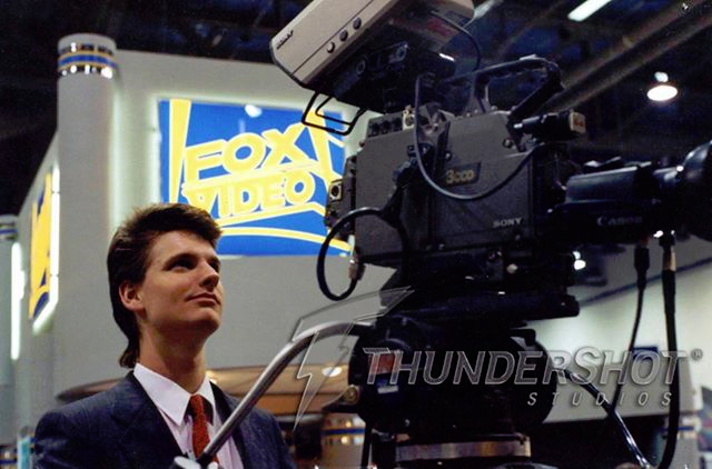 Throwback photo to 1991. Primary camera on a Home Alone promo for then (20th Century) Fox Video.