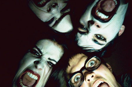 The Vampire Clan (clockwise from the top right): Rod (Drew Fuller), Scott (Timothy DePriest), Dana (Marina Black), Charity (Alex Breckenridge).