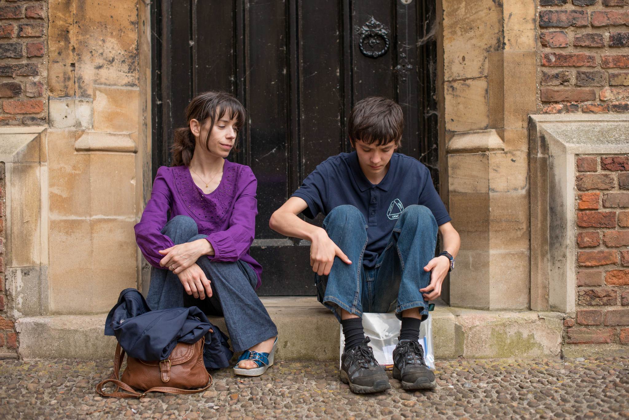 Still of Sally Hawkins and Asa Butterfield in X+Y (2014)
