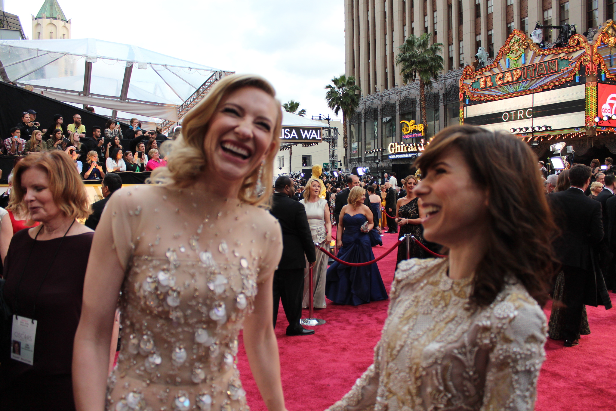 Cate Blanchett and Sally Hawkins