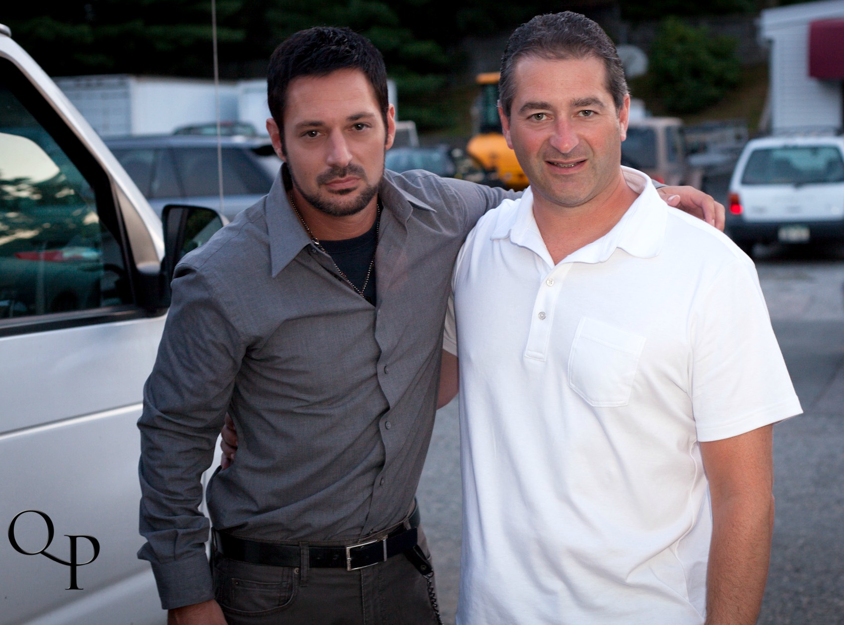 Executive Producers David Gere and Chad Verdi - Self Storage (2013)on location, RI