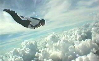 James Bond spoof sequence skydive, Florida