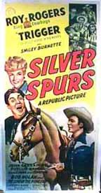 Roy Rogers, Smiley Burnette and Trigger in Silver Spurs (1943)