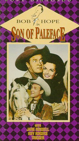 Jane Russell, Bob Hope, Roy Rogers and Trigger in Son of Paleface (1952)