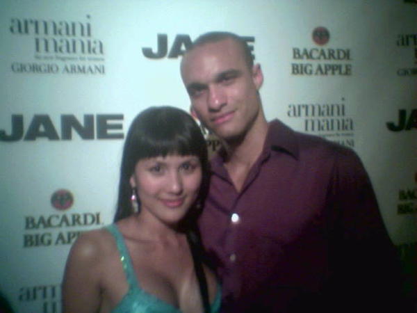 Jason Quinn with his stunning wife Angelica Quinn at a Celebrity Poker event in Los Angeles.