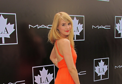 Jenny Wade arrives at First Annual Canada Maple Awards, July 5, 2015