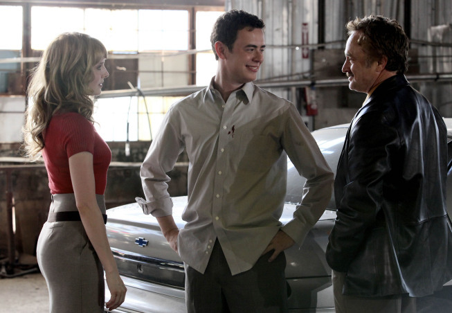Still of Colin Hanks, Bradley Whitford and Jenny Wade in The Good Guys (2010)