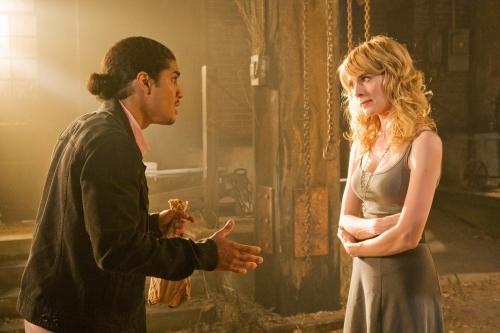 Still of Rick Gonzalez and Jenny Wade in Reaper (2007)