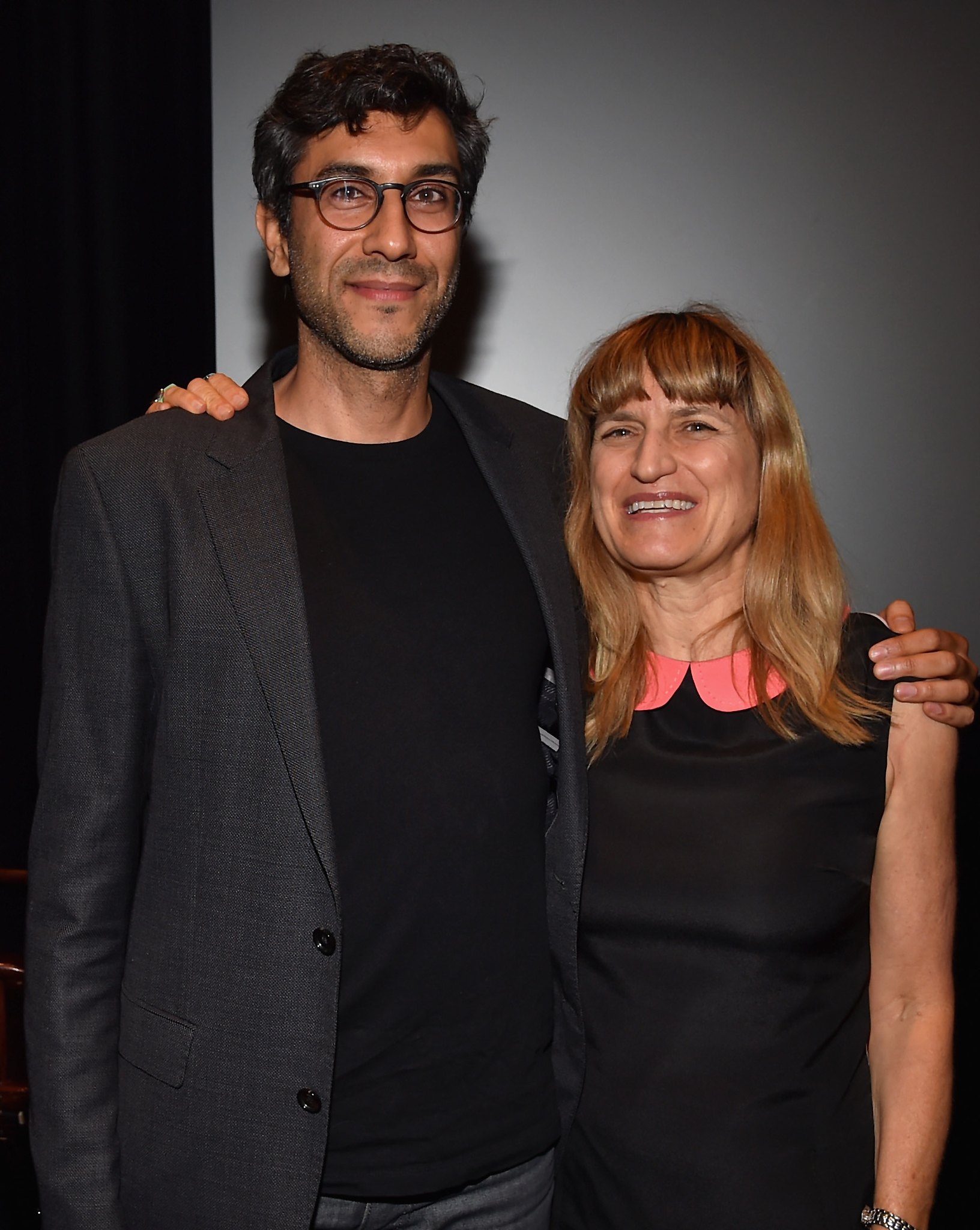 Catherine Hardwicke and Ramin Bahrani at event of 99 Homes (2014)