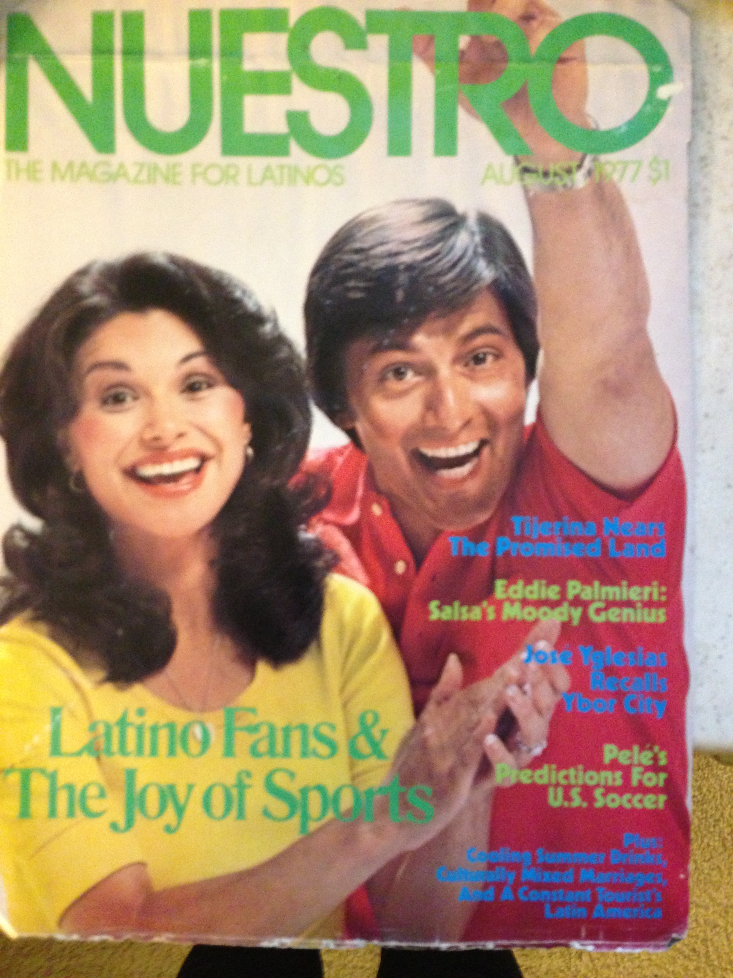 Nuestro The First Magazine for Latinos 1977