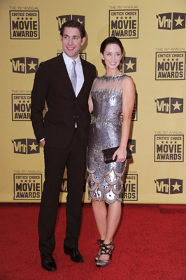 John Krasinski and Emily Blunt