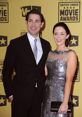 John Krasinski and Emily Blunt