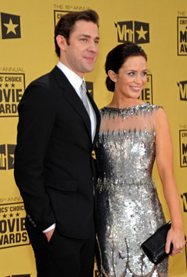 John Krasinski and Emily Blunt