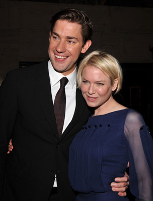 Renée Zellweger and John Krasinski at event of Leatherheads (2008)