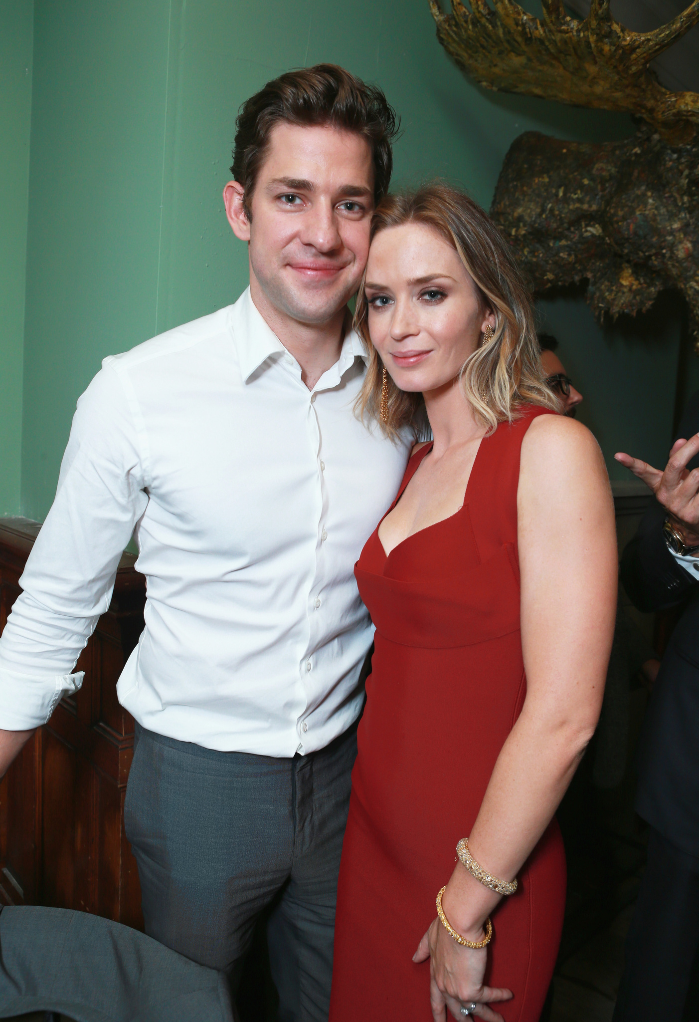 John Krasinski and Emily Blunt