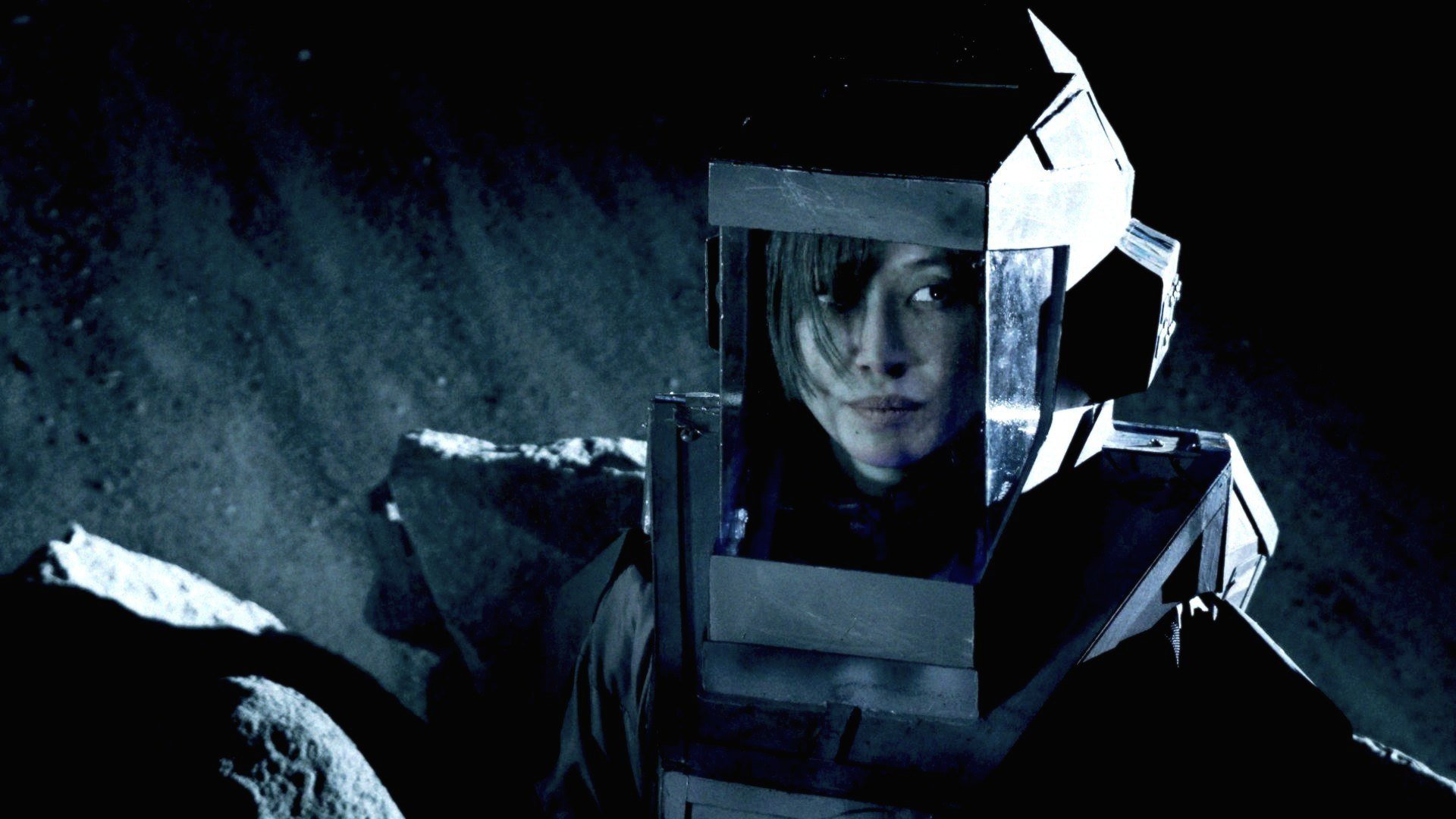 Still of Mei Melançon as THE MACHINE in Shockwave Darkside (2014)