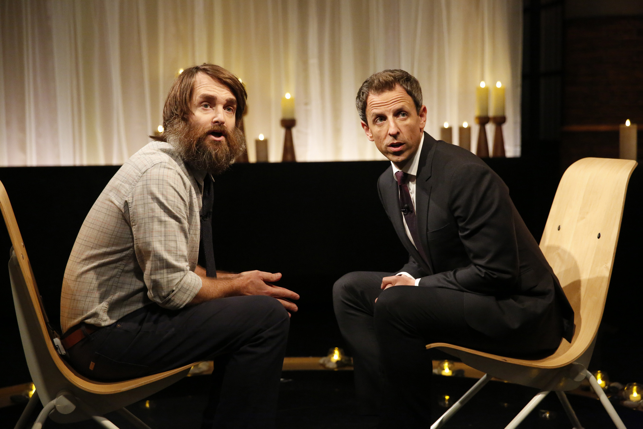 Will Forte and Seth Meyers