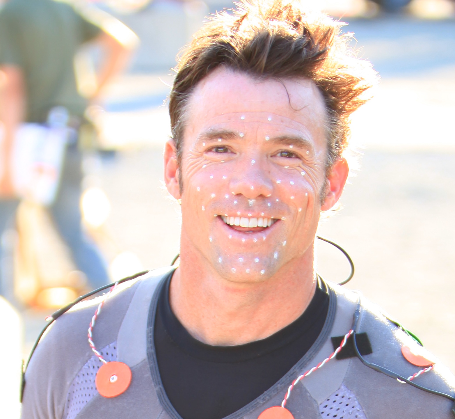 Terry Notary plays Rocket on the set of Rise of the Planet of the Apes