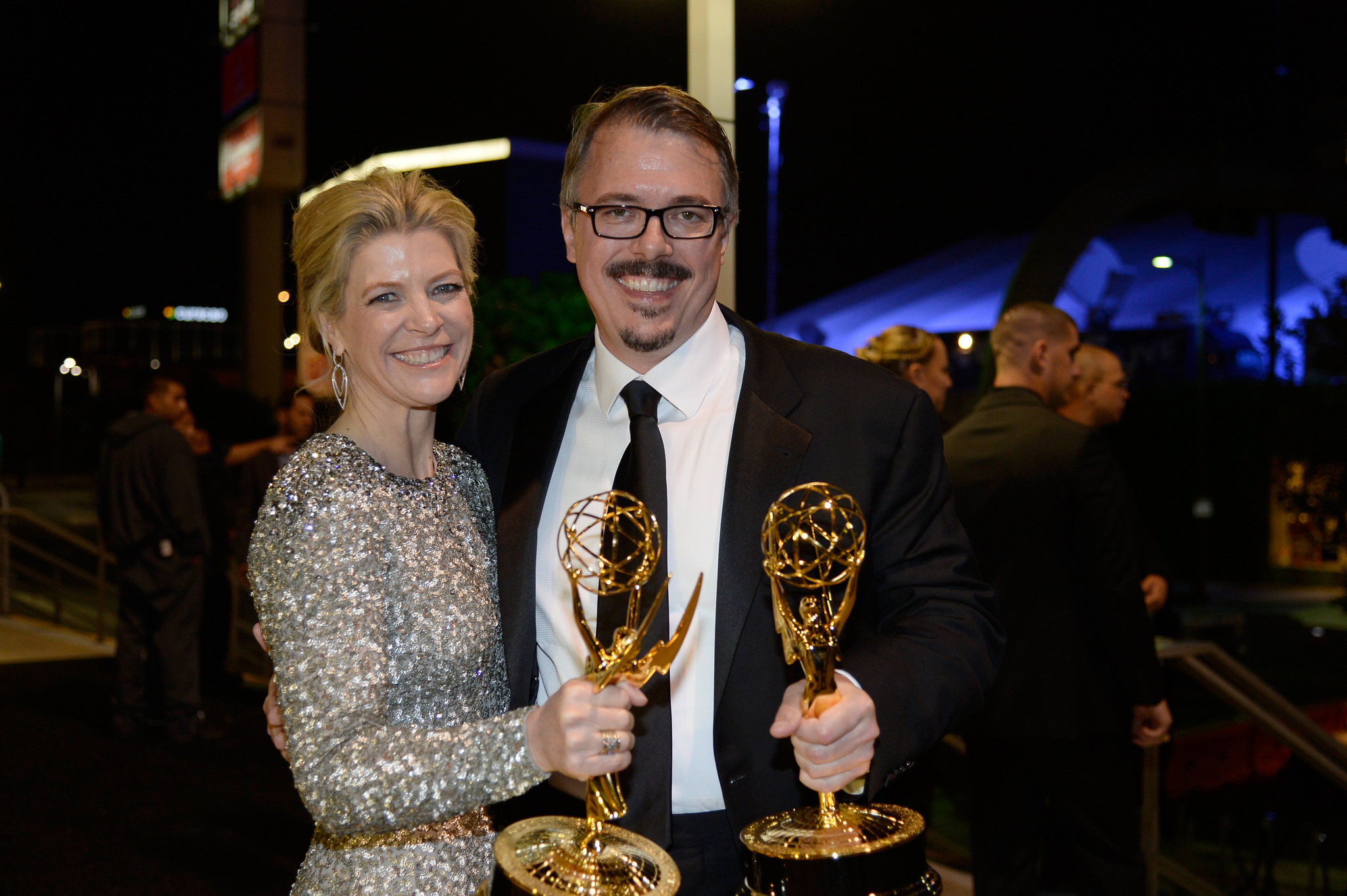 Vince Gilligan and Michelle MacLaren