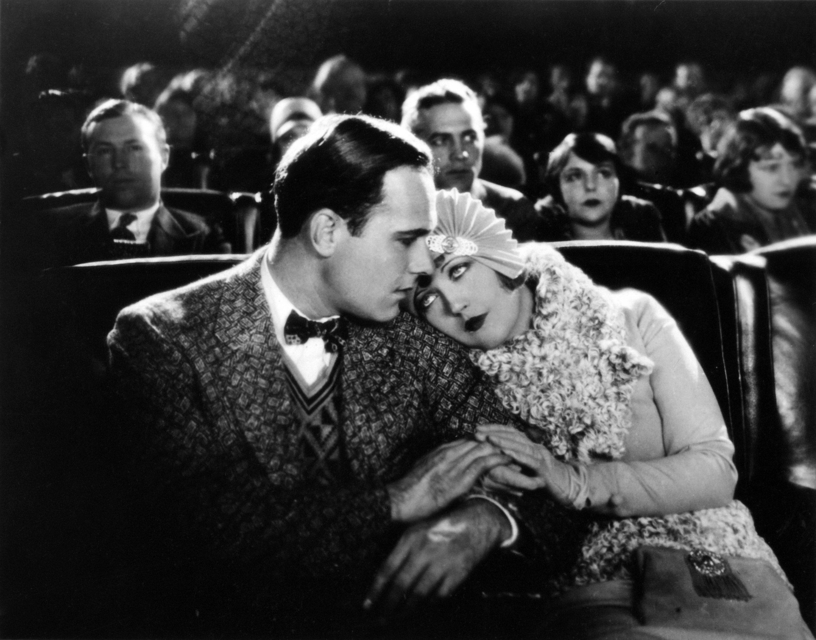 Still of Marion Davies and William Haines in Show People (1928)