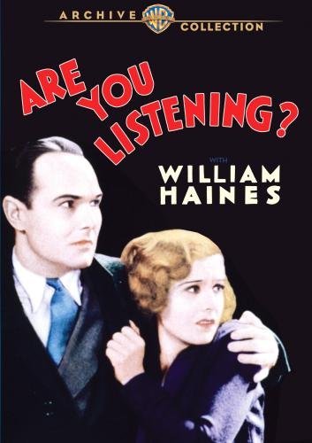 Madge Evans and William Haines in Are You Listening? (1932)