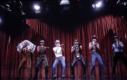 The Village People Glenn Hughes, David Hodo, Alexander Briley, Felipe Rose, Ray Simpson, & Randy Jones C. 1979