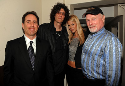 Jerry Seinfeld, Howard Stern, Mike Love and Beth Stern