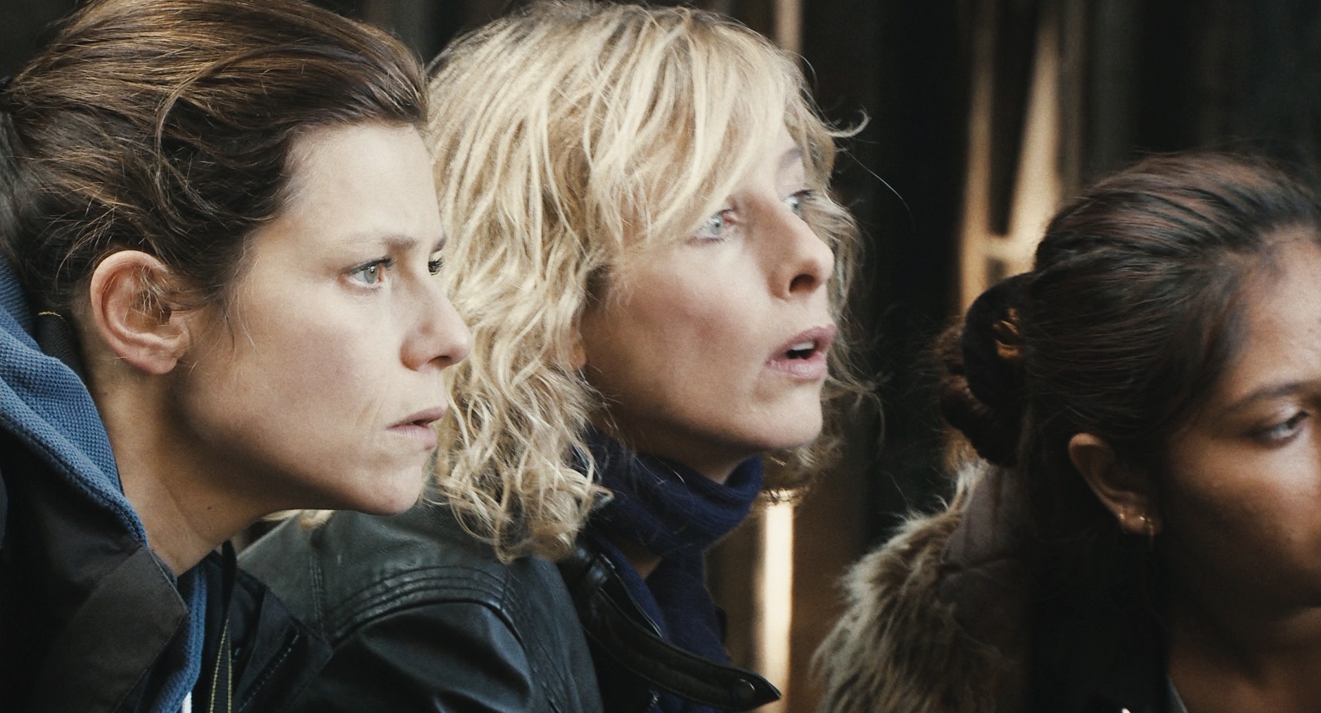 Still of Marina Foïs and Karin Viard in Polisse (2011)