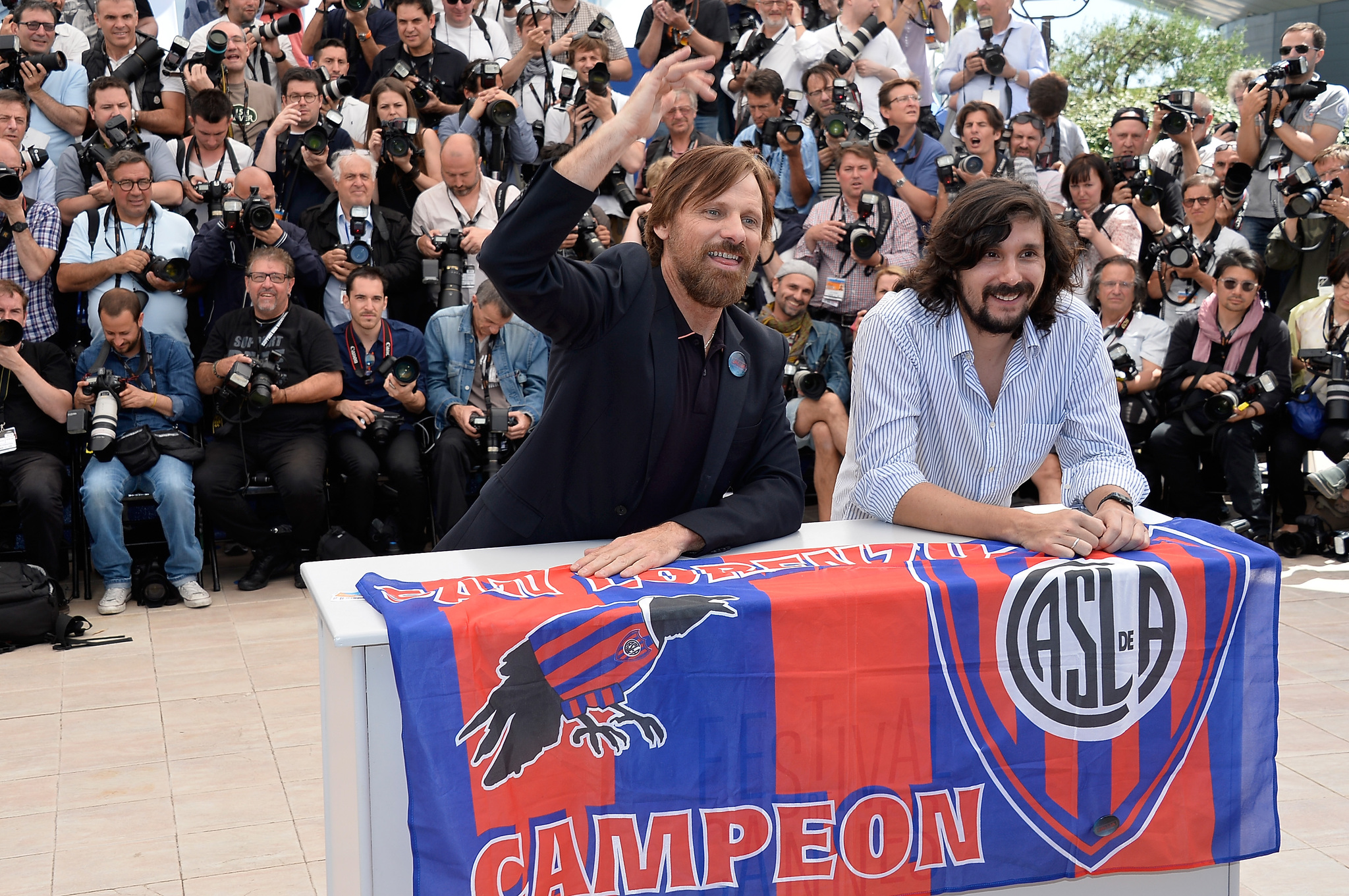 Viggo Mortensen and Lisandro Alonso at event of Jauja (2014)